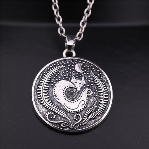 Collier Loup Alpha (Acier)